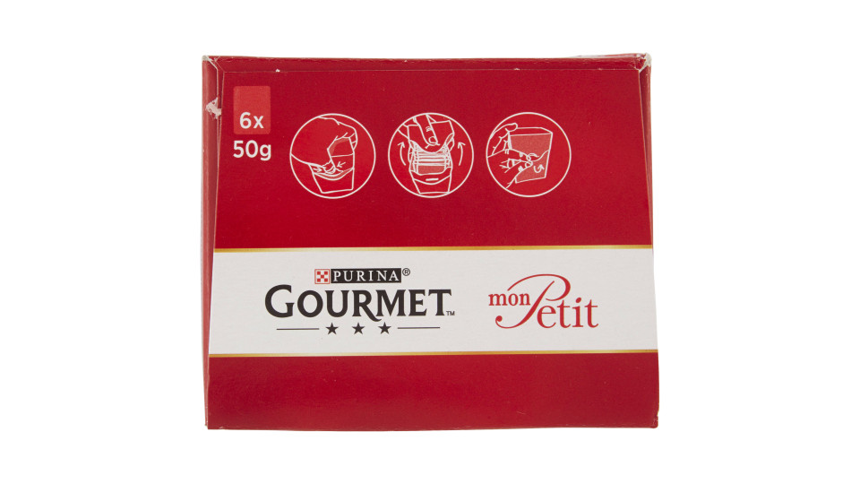 PURINA GOURMET Mon Petit Gatto selezione con Carni (Manzo,...