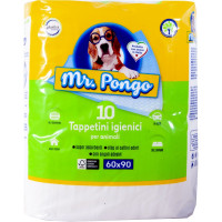 Mr.pongo tappetino assorbente per cani cm.60x90 pz.10