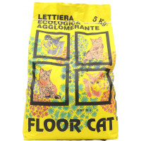 Floor cat lettiera bentonite agglomerante kg.5