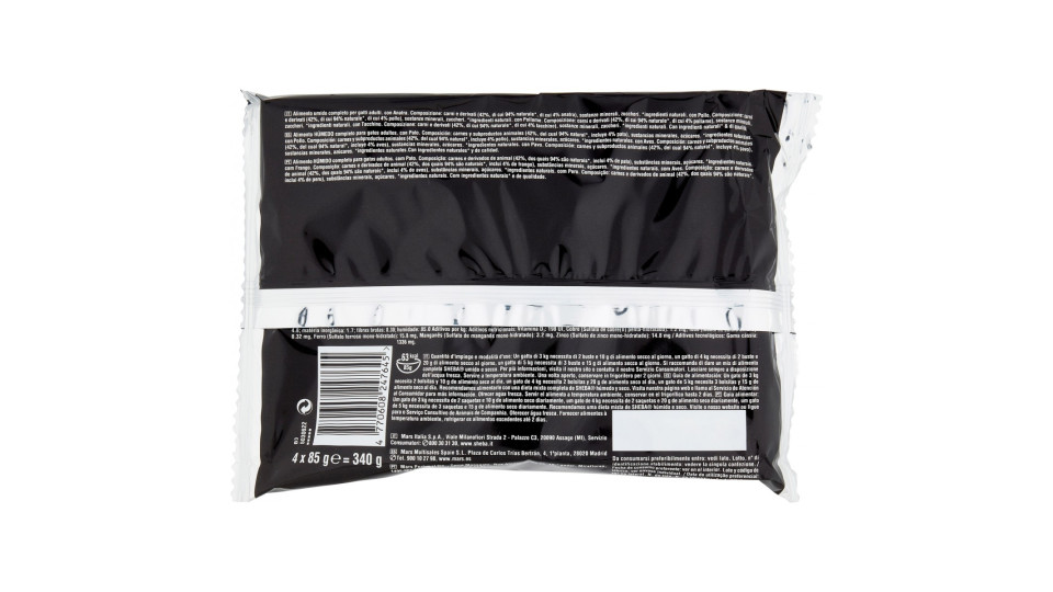 Sheba Delicatezze in Gelatina Selezione Delicata 4 x 85 g