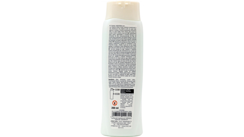 Gill's shampoo cani antiprurito ml.200