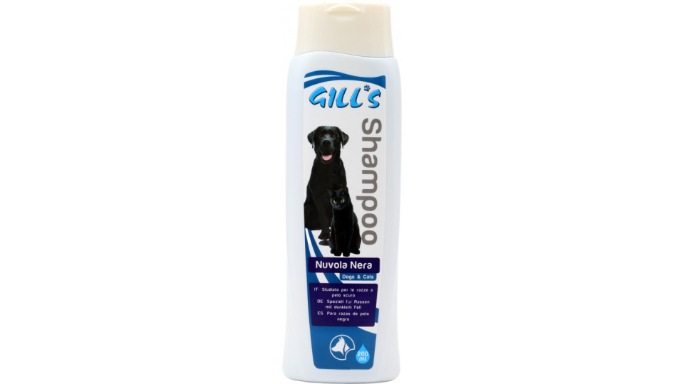 Gill's shampoo cani e gatti nuvola nera ml.200
