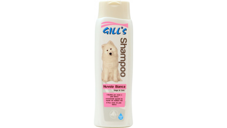 Gill's shampoo cani nuvola bianca ml.200