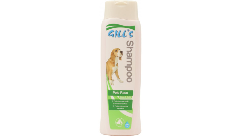 Gill's shampoo cani pelo raso ml.200
