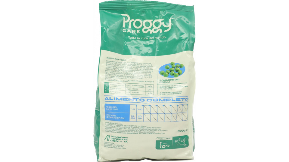 Proggy pet food cani piselli gr.800