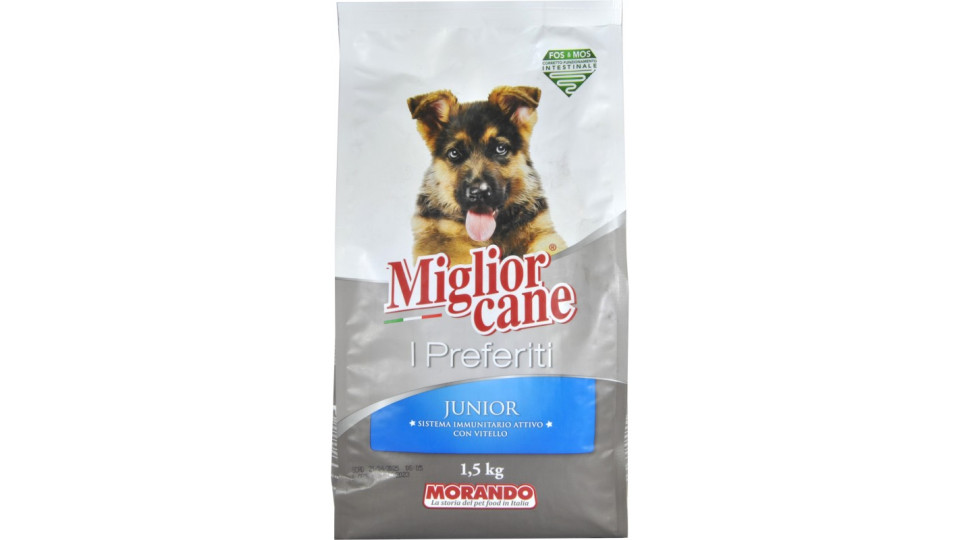 Migliorcane preferiti junor vitello kg.1.5