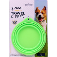 Croci ciotola viaggio per animali ml.500