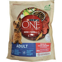 PURINA ONE MINI meno di 10kg Cane Crocchette Adult Ricco in...