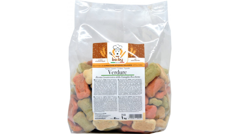 Booby biscotti per cani alle verdure kg.1