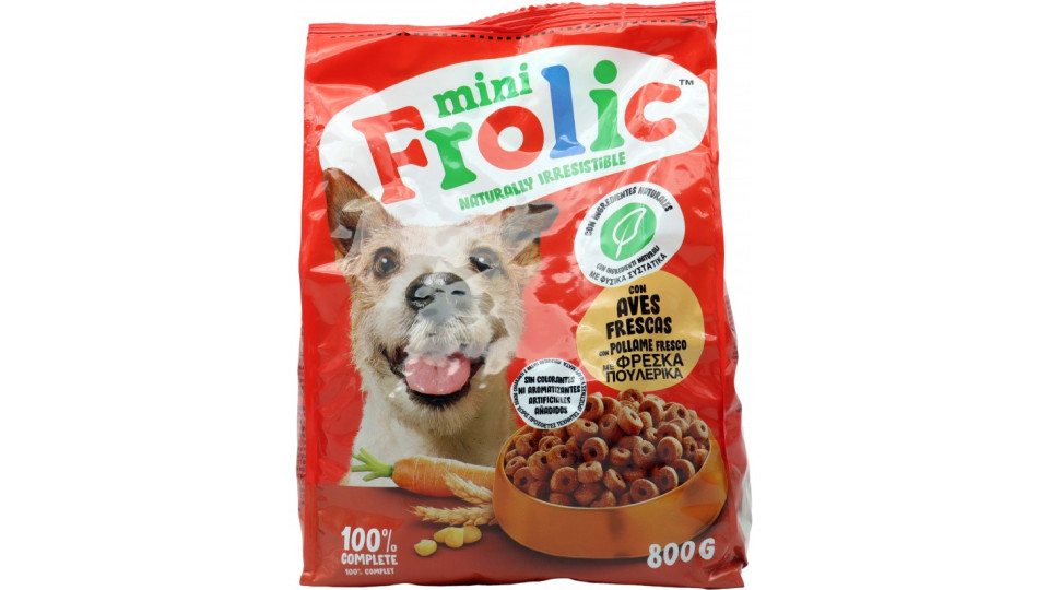 Frolic Mini Croccantini per Cane, cibo seccopollo e verdure...