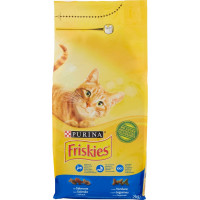 Friskies crocchette gatti salmone verdure - kg.2