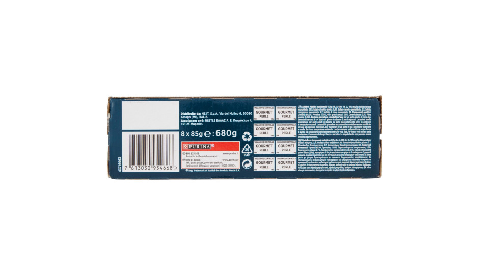 PURINA GOURMET Perle Gatto Piaceri del Mare con Salmone,...