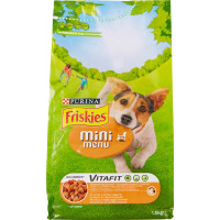 PURINA FRISKIES Cane Secco Crocchette Vitafit Mini Menu con...