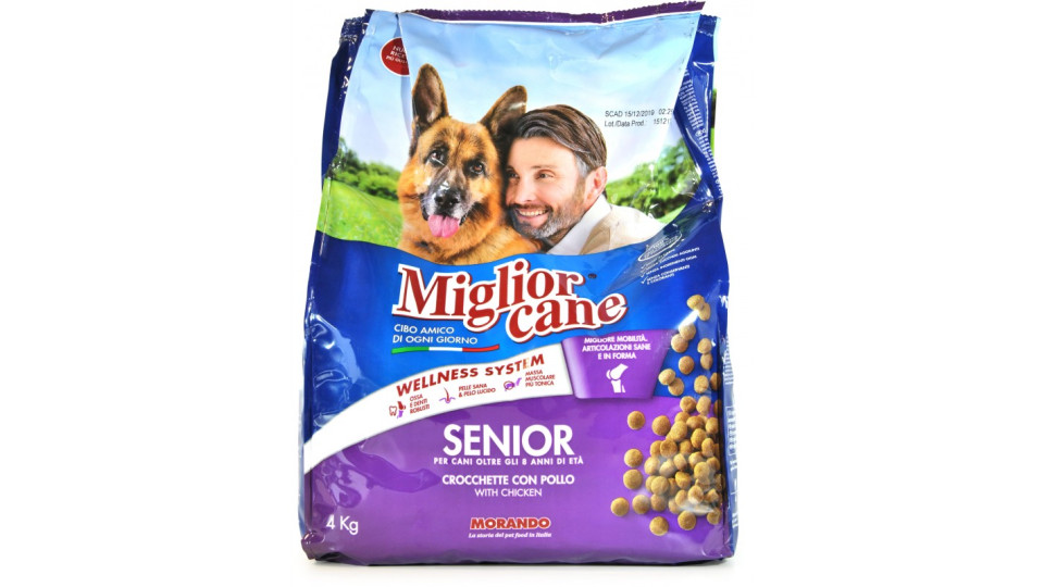 Miglior cane crocchette senior kg.4