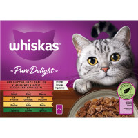 Whiskas straccetti delight gr 85x24 sel gust