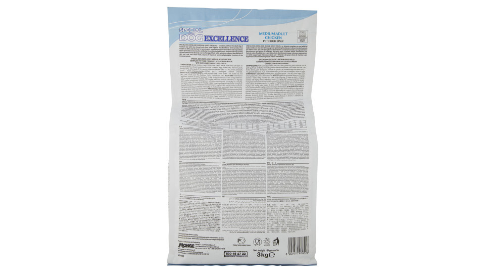 Special dog excellence crocchette medium - kg.3