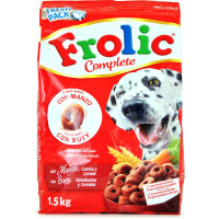 Frolic Complete con Manzo, Carote e Cereali 1,5 kg Azioni In