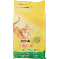 PURINA FRISKIES Gatto Crocchette con Coniglio, con Pollo e con...