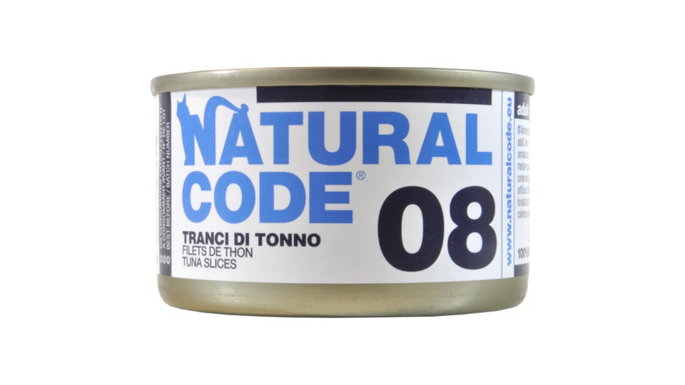 Natural code tranci di tonno gr.85