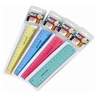 Righello niji scuola cm.15 art.3592 (pz.1) colori assortiti