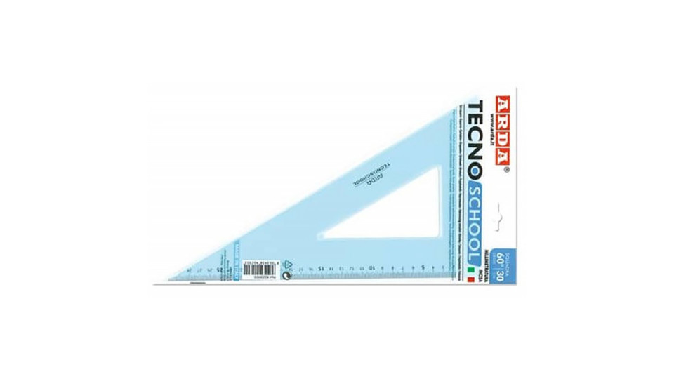 Squadra arda 60° cm.30 tecnoschool