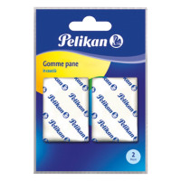 Gomma pane Pelikan bianca ug20 blister x2