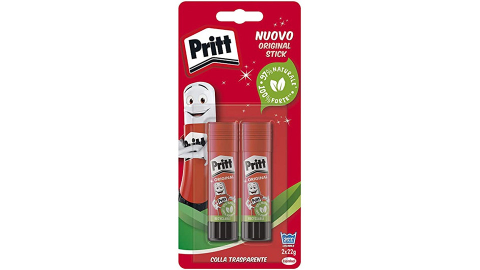 Colla stick pritt media gr.22 bipack pz.2
