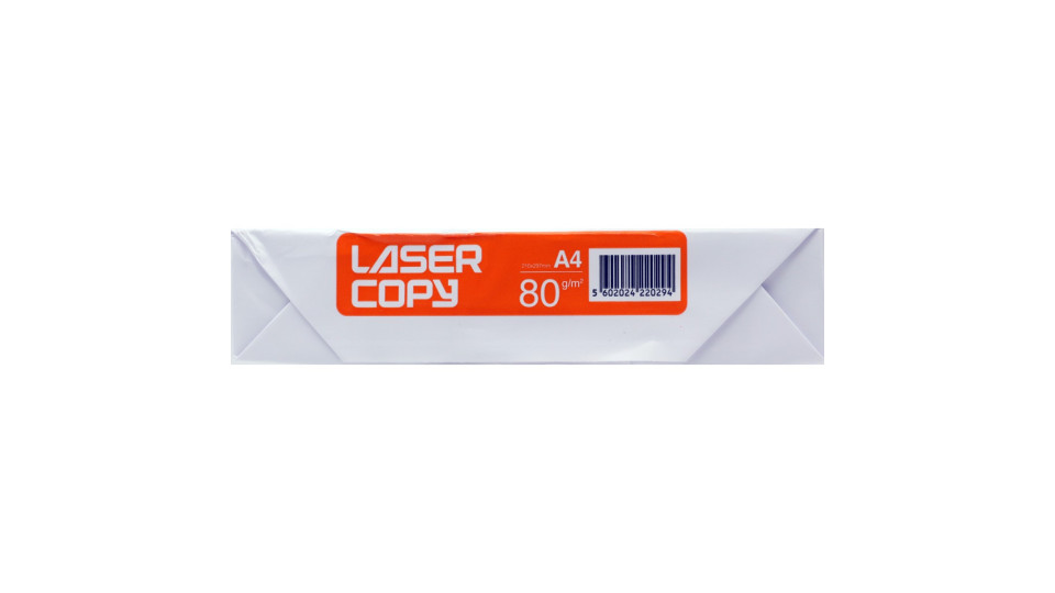 Laser copy risma carta a4 80g 500 fogli