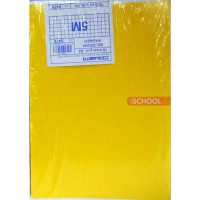 Pacco x10 quaderni a quadretti 5mm colori assortiti