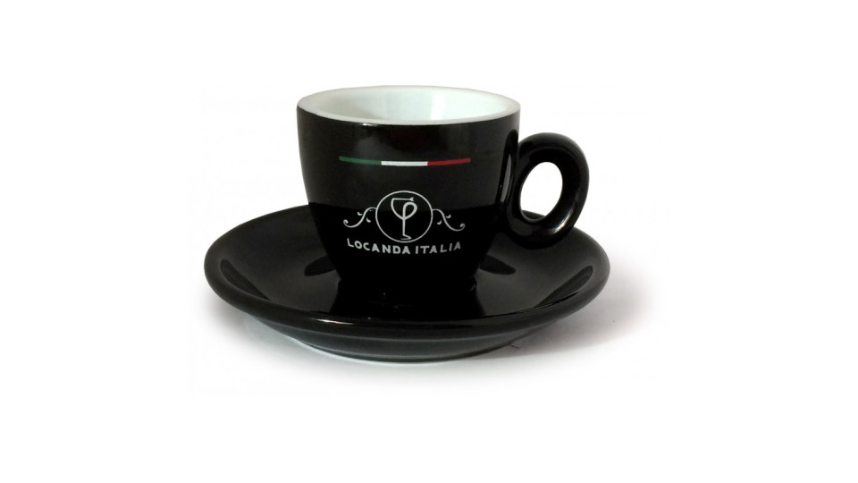 Locanda Italia tazzina caffe' con piatto