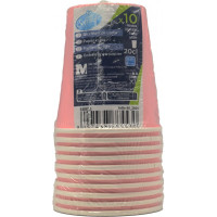 Soft Soft bicchieri di carta ric. rosa cl.20x10