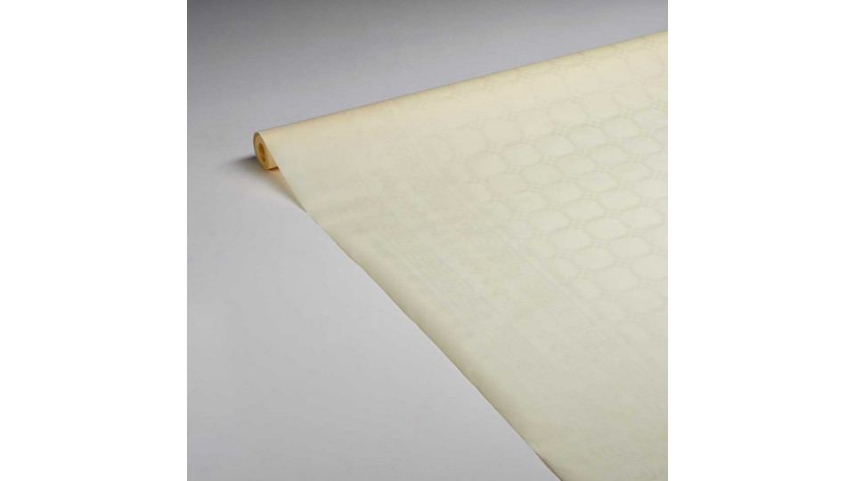 Soft Soft tovaglia in carta avorio cm.1,18x7mt