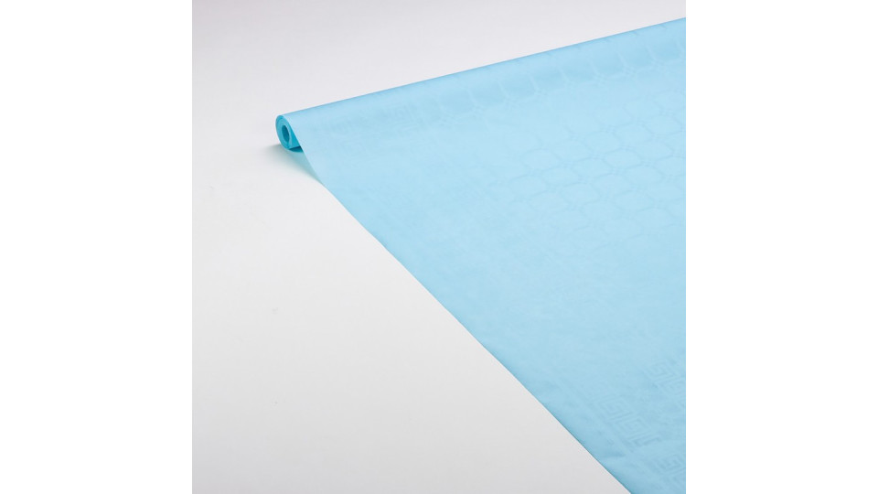 Soft Soft tovaglia in carta azzurro cm.1,18x7mt