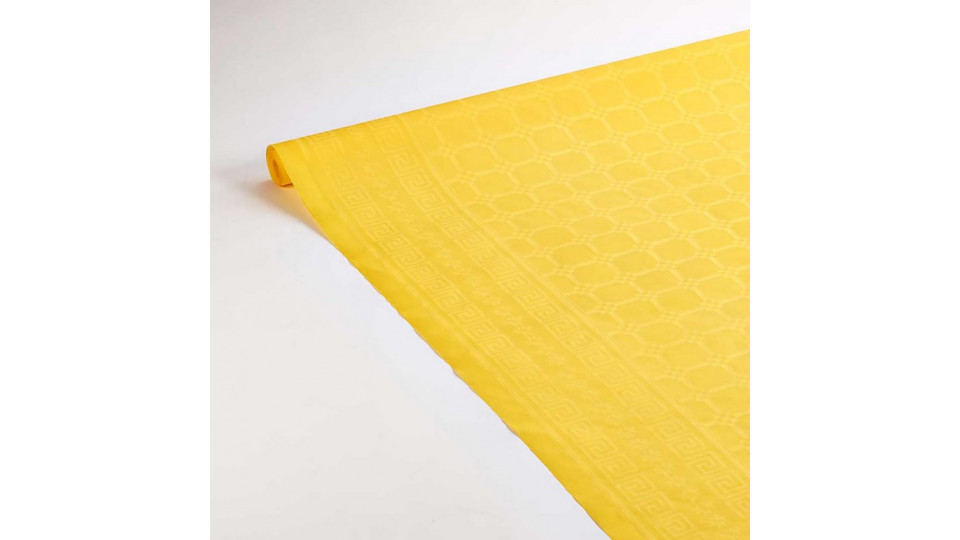 Soft Soft tovaglia giallo canarino cm.1,18x7mt
