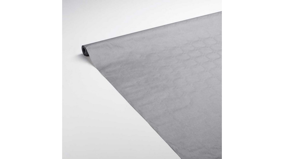 Soft Soft tovaglia carta grigio cm.1,18x7mt