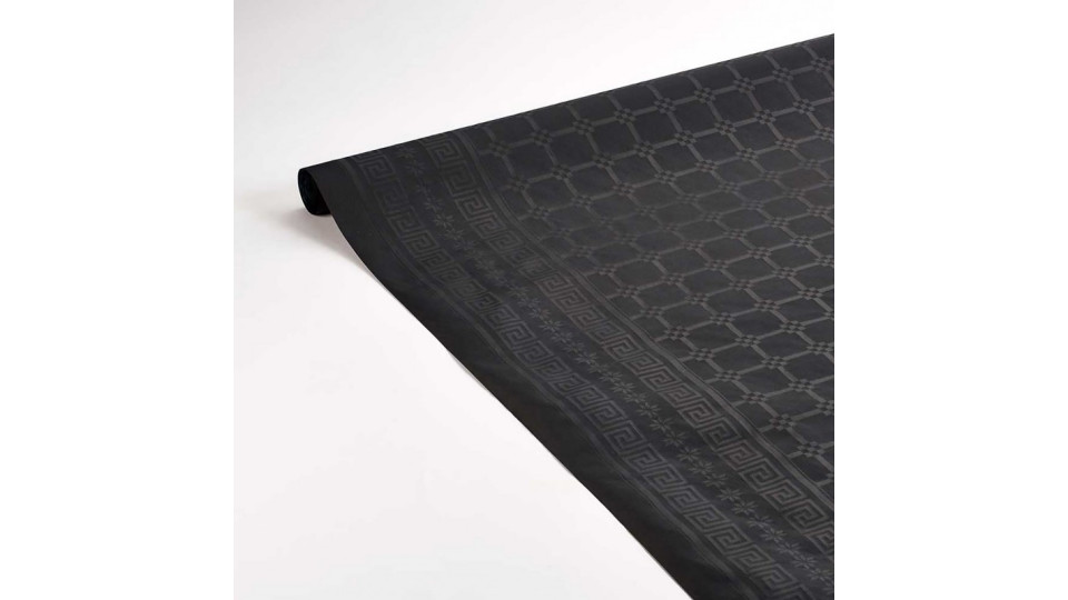 Soft Soft tovaglia carta nero cm.1,18x7mt