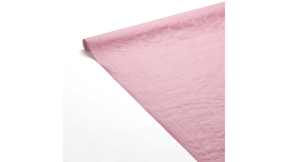 Soft Soft tovaglia carta rosa cm.1,18x7mt