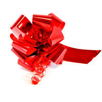 Coccarda colore rosso 31 mm.