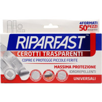 Fatigati riparfast cerotti trasparenti pz.50
