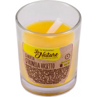La nature vasetto citronella vetro d.5.5