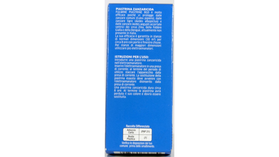 Fulmine piastrine x 30