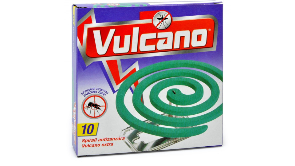 Spirali vulcano antizanzara pz.10