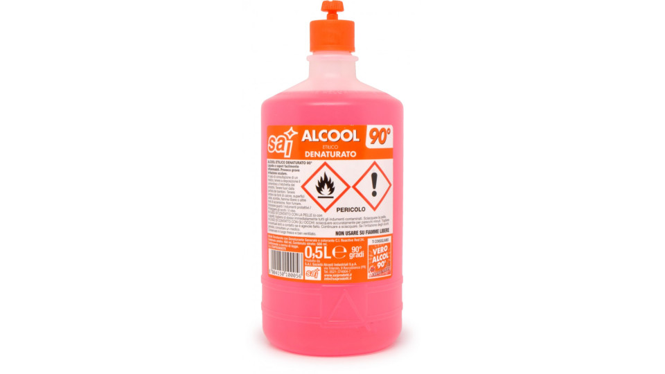 sai Alcool Etilico Denaturato 90° 0,5 Lt.