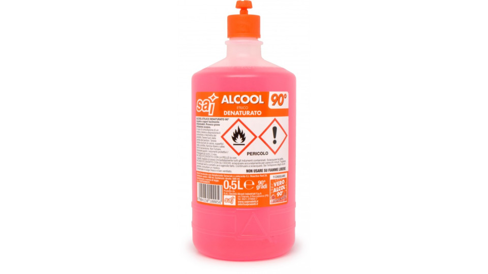 sai Alcool Etilico Denaturato 90° 0,5 Lt.
