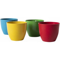 La nature vasetto con citronel eco bamboo d.6.5 x12