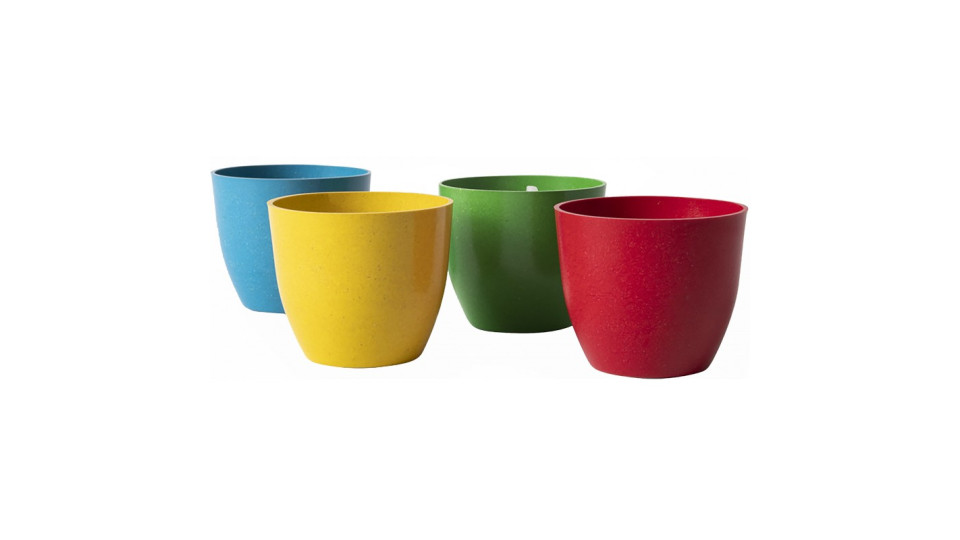 La nature vasetto con citronel eco bamboo d.6.5 x12
