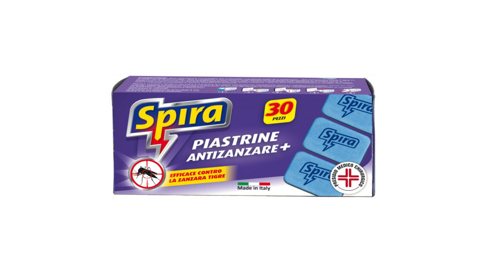Spira piastrine antizanzara x 30