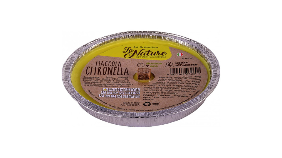 La nature fiaccola citronella d.16.5