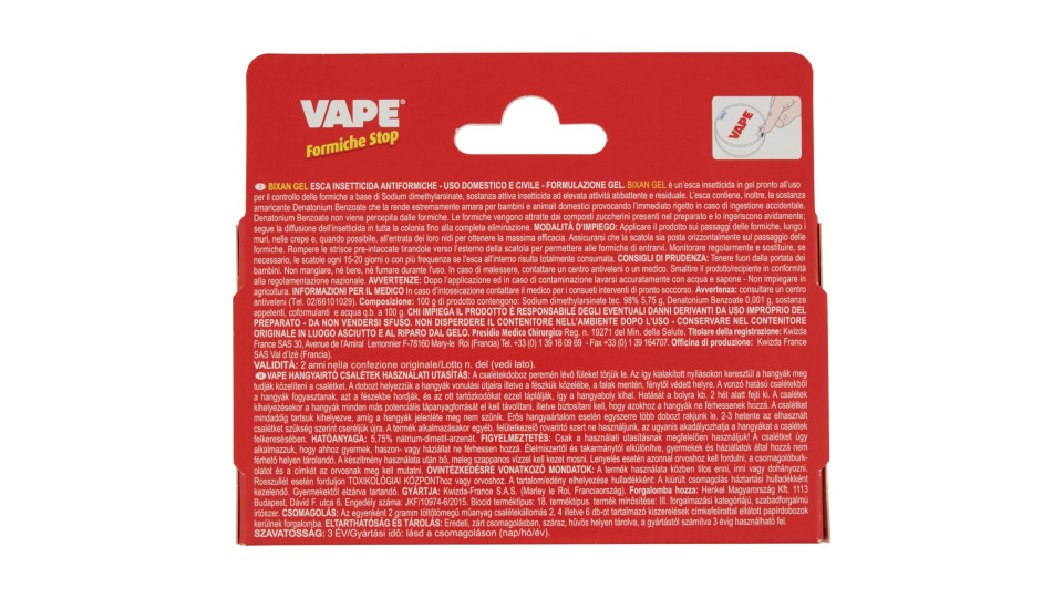 Vape formiche esca pz.2