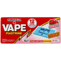 VAPE Ricarica Piastrine Profumata Geranio x30